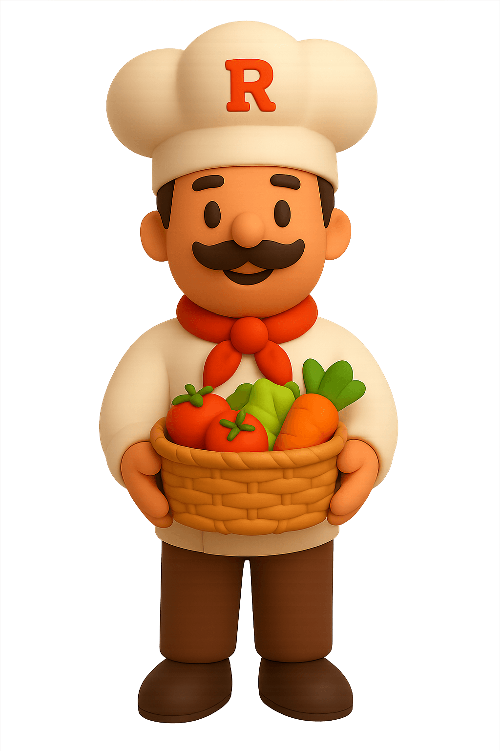 Rizto with grocery basket